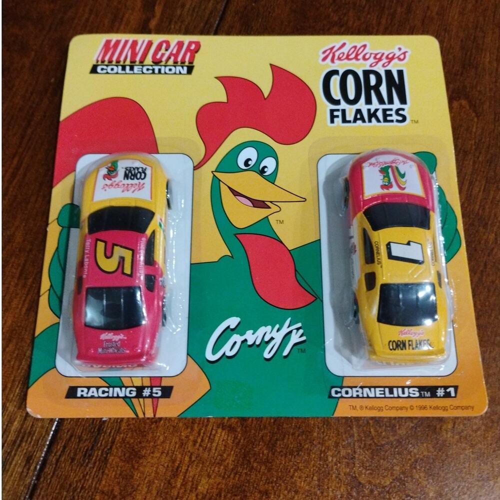 96 Kellogg's Corn Flakes Mini Car Collection NASCAR DieCast